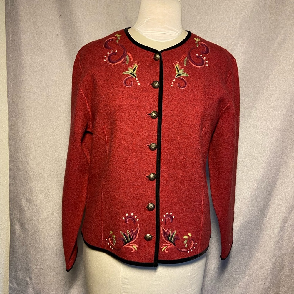 Icelandic Designs Sweaters | Wool Button-Down Jacket Size L